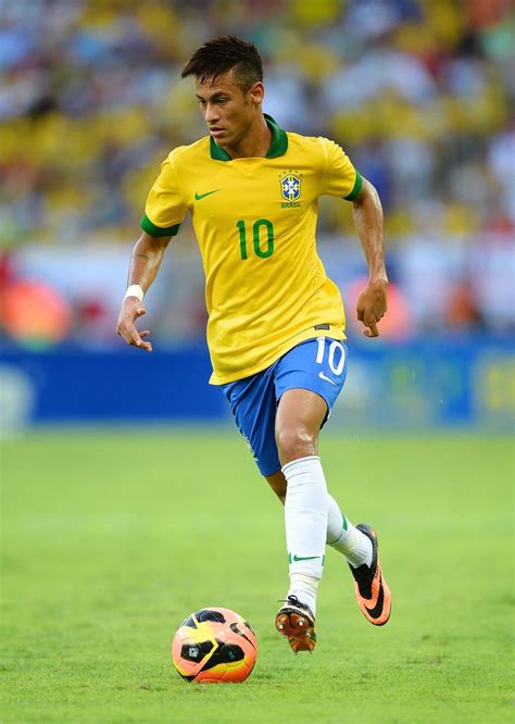 2014 Brazil 10 Neymar Jr Yellow Home Soccer Jersey Image Backgrounds