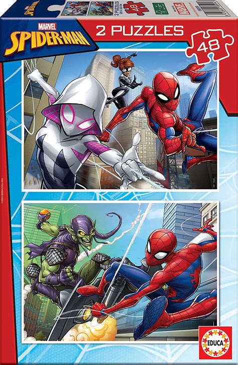 Educa Borrás Spider Man Spider Man Marvel Puzzle