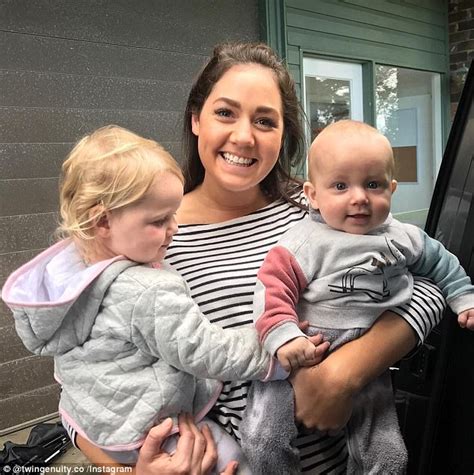 eliza curby 28 from sydney pregnant with twins just six weeks after giving birth to her first