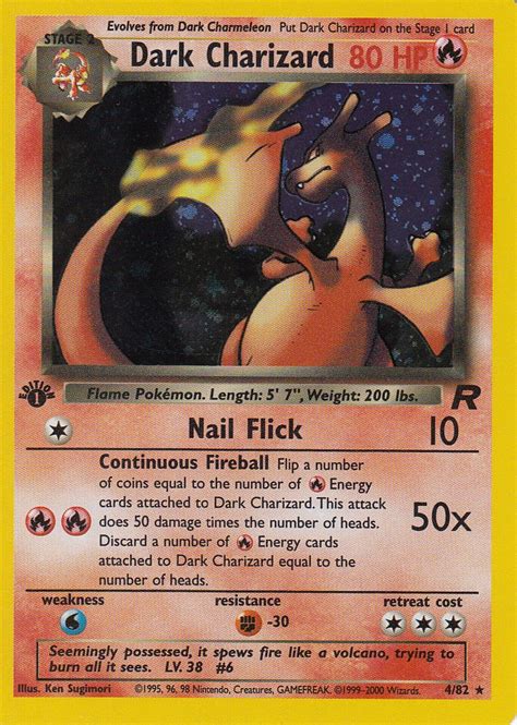 Largest buyer of heroclix · since 1991 · over 100,000 items listed Dark Charizard 4/82 HOLO - Cards Outlet
