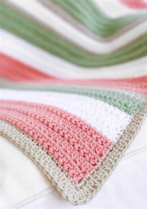 Quick And Easy Crochet Pattern Easy Crochet Blanket With Texture