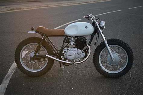 Has long been considered as one of the strong contending brands in the motorcycle industry. 'Type 4A' Yamaha SR250 - Auto Fabrica - Pipeburn.com