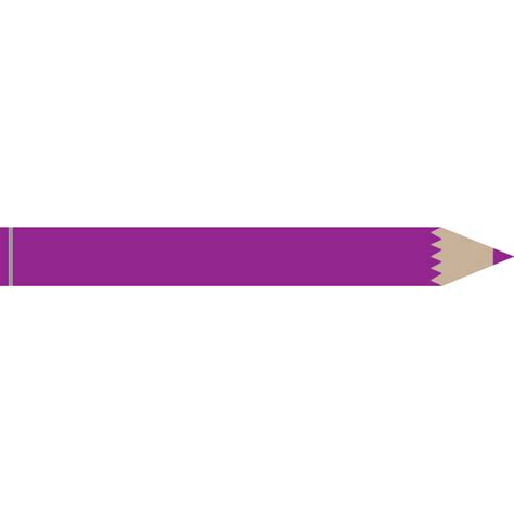 Purple Pencil Free Svg