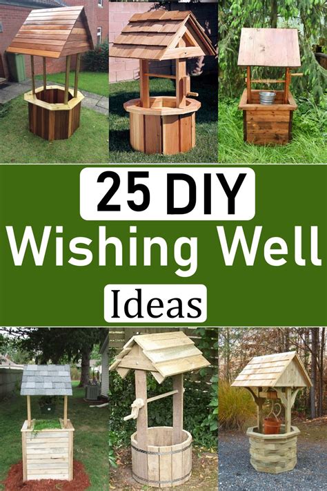 25 Diy Wishing Well Plans For Your Garden Craftsy
