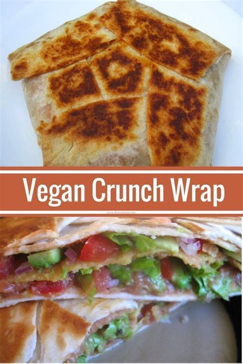 Making vegan crunchwraps at home is a lot easier than you'd think! Vegan #Crunch #Wrap | Vegan dishes, Recipes