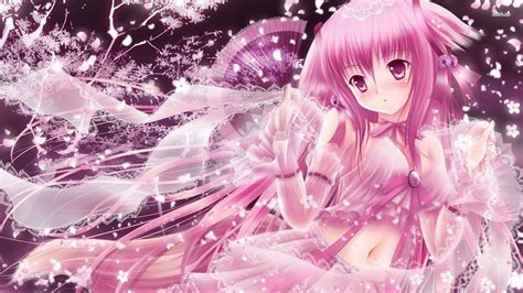 Anime Cute Pink Desktop Wallpapers Bigbeamng