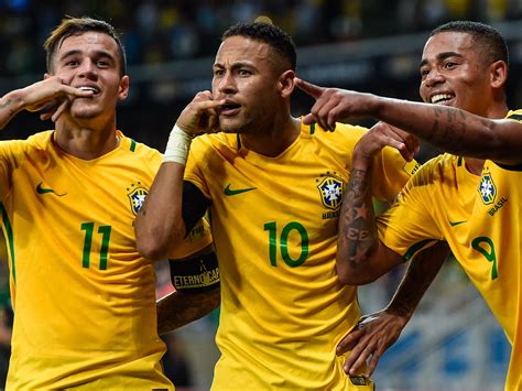 brazil vs argentina match report neymar inspires crushing win to dent rival s hopes of reaching