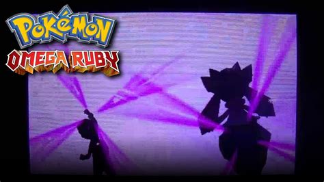 Pokémon Omega Ruby Diancie Youtube