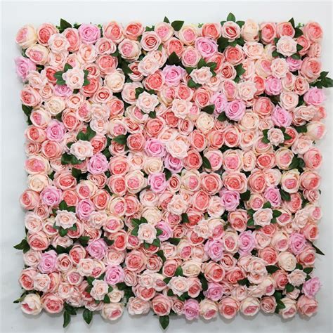 Artificial Flower Wall Panels 16 X 24 Flower Wall Mat Silk Rose