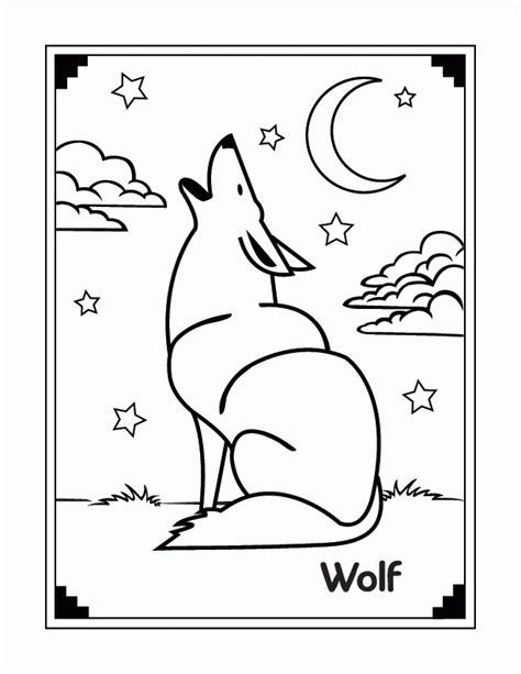 There is always the option of making the picture your own by adding something special, like maybe drawing a moon for the howling wolf coloring page. Wolf Pictures For Kids - Coloring Home