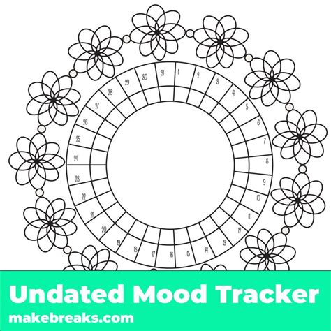 Free Mood Tracker Printables To Understand Yourself Better