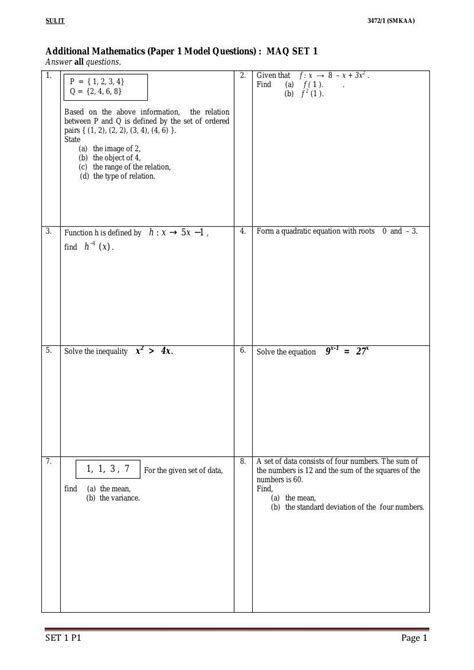 Soalan peperiksaan, soalan percubaan + skema jawapan, nota, modul soalan, latihan (tingkatan 1, 2, 3). Soalan Matematik Tingkatan 3 (Indeks) by Jkingscorpio FC ...