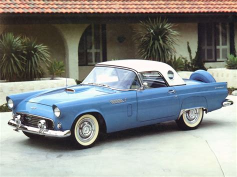 1956 Ford Thunderbird Roadster With Port Hole Hardtop Ford