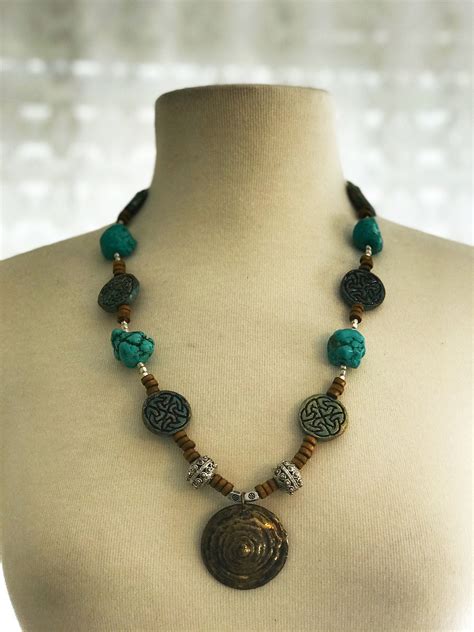 Handmade Gemstone Necklaces Etsy