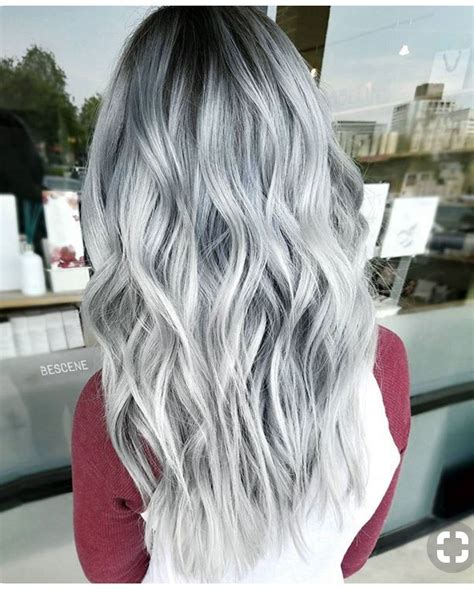 Pin By Bianca Crafts On Silver And Grey Hair Colour Hair Styles Grey