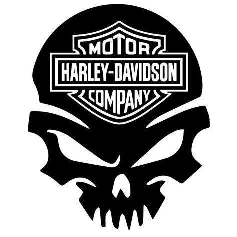 Harley davidson authorized rentals logo vector. Sticker autocollant, Harley Davidson Skull ★ Sticker ...