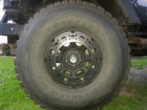 Trail Worthy Fab Tire And Rim Double Beadlock Military Humvee Tires