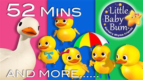 Five Little Ducks Part 2 Plus Lots More Nursery Rhymes 52 Mins