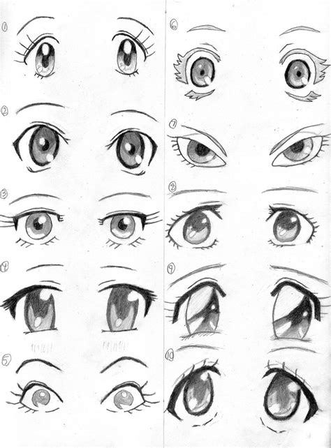 Practicin Eyes Olhos De Anime Fáceis Desenhar Online Coisas