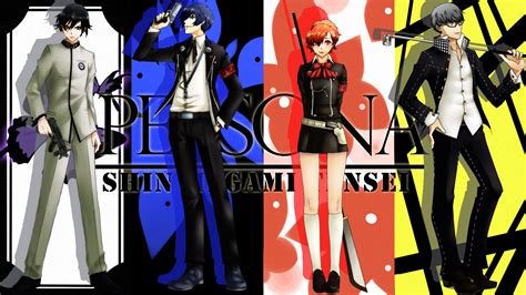 Persona 1 3 3p 4 Wall Paper By Dodomir23 On Deviantart