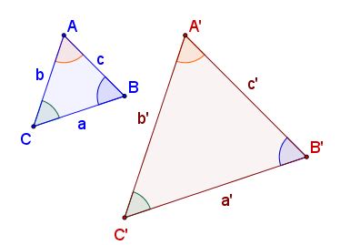 Ejemplos Criterios De Congruencia Y Semejanza De Triangulos