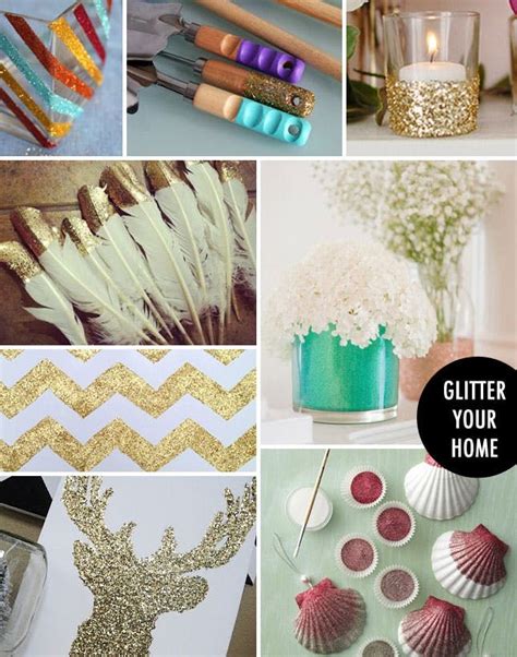 All That Glitters 50 Diy Projects That Sparkle Diy And Crafts Sewing