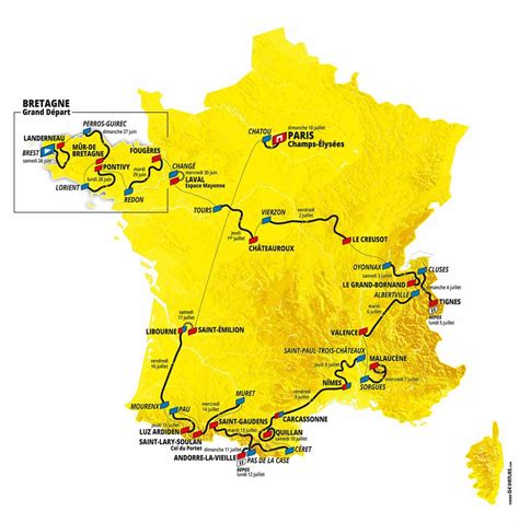 Follow the live presentation of the tour de france 2021 with the reveal of the official route! Tour de France 2021 - Parcours Détaillé Carte Profil ...