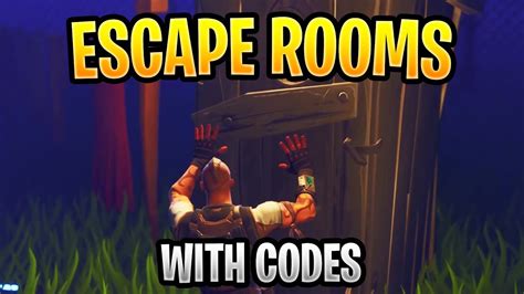 Escape Room Maps In Fortnite Creative With Codes Youtube