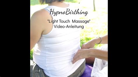 Hypnobirthing Light Touch Massage Trailer Youtube