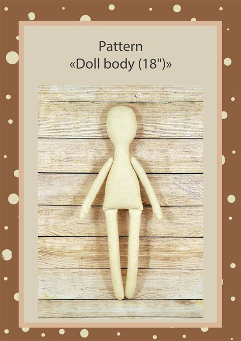 A Wooden Doll Is Shown With Dots Around It