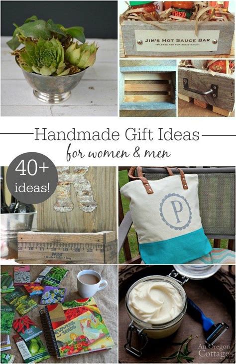 Handmade Gift Ideas For All The Women And Men On Your List There