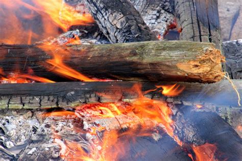 Free Images Smoke Flame Fireplace Glow Ash Campfire Heat Burn