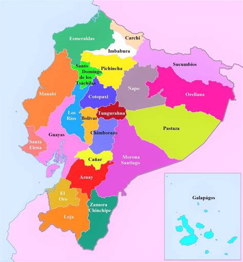 Mapa Ecuador Archivos Mochileros Viajeros