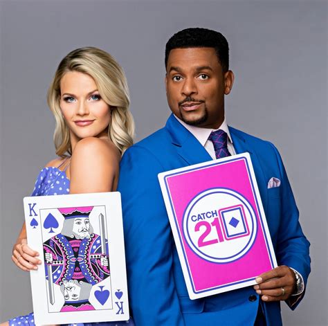 Alfonso Ribeiro And Dwts Partner Witney Carson Reunite On Catch 21