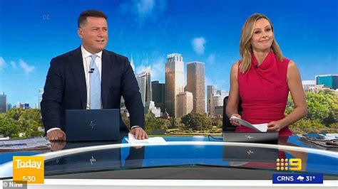 karl stefanovic takes a dig at allison langdon for leaving today to host a current affair