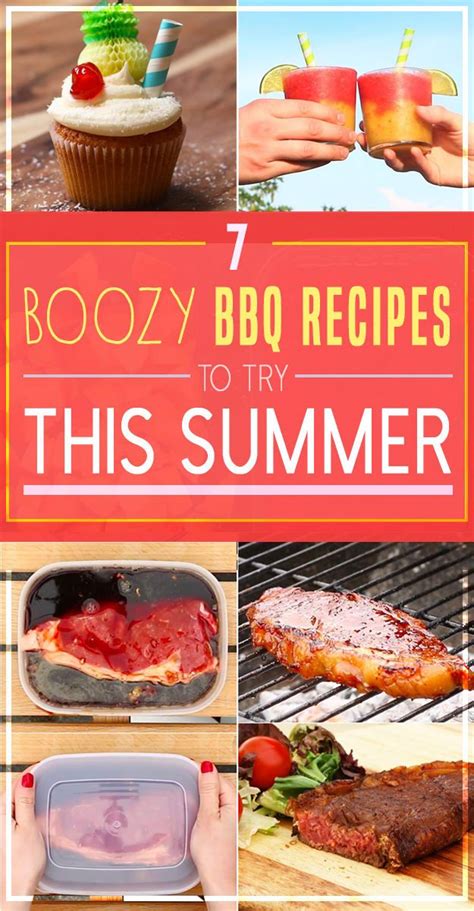 7 Boozy Bbq Recipes To Try This Summer Bbq Recipes Recipes Yummy Food