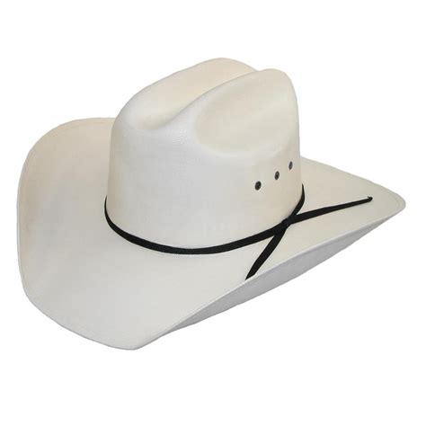 Ctm Mens White Canvas Cowboy Western Hat White Cowboy Hat Western