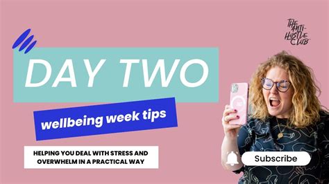 Happy Wellbeing Week Heres The Second Of Five Tips For The Week To