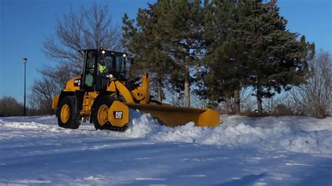 Cat Snow Push Attachment Overview Youtube