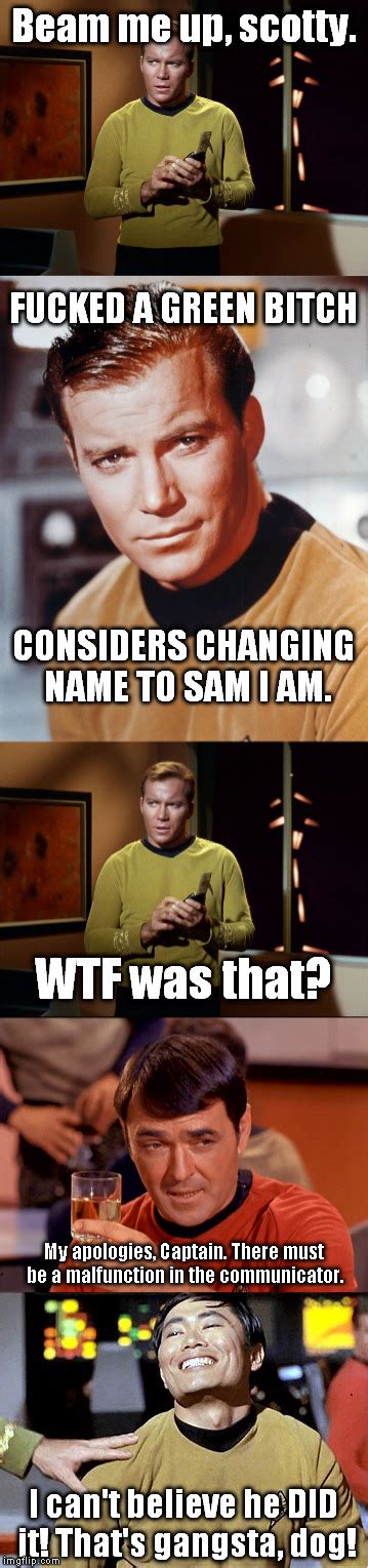 Images tagged beam me up scotty. Lost episode of the original Star Trek - Imgflip