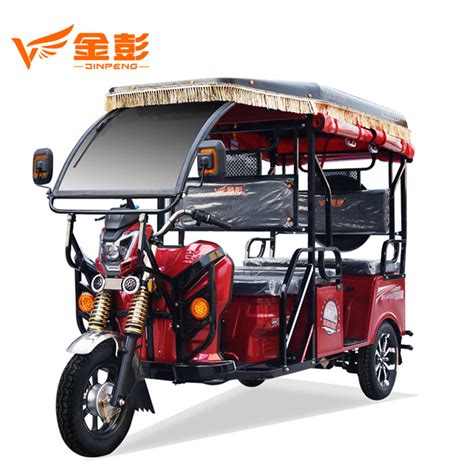 Tuk Tuk Rickshaw électrique Bajaj Tricycle électrique De Style Pour Les Passagers Chine