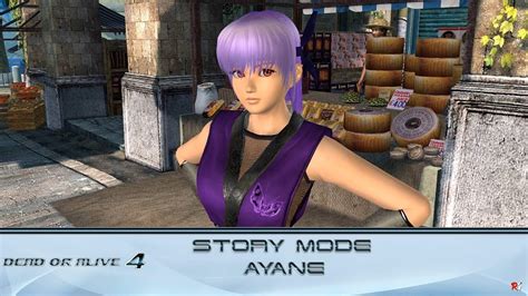 dead or alive 4 story mode ayane youtube