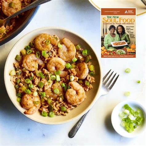 Monitor nutrition info to help meet your health goals. Shrimp Jambalaya | Recipe | Soul food cookbook, Diabetes friendly recipes, Recipes