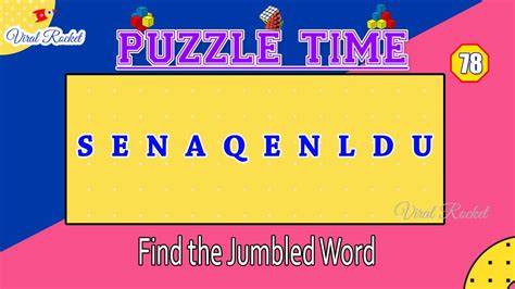 Jumbled Words Puzzle Guess The Jumble Words Puzzle Time 78 Word