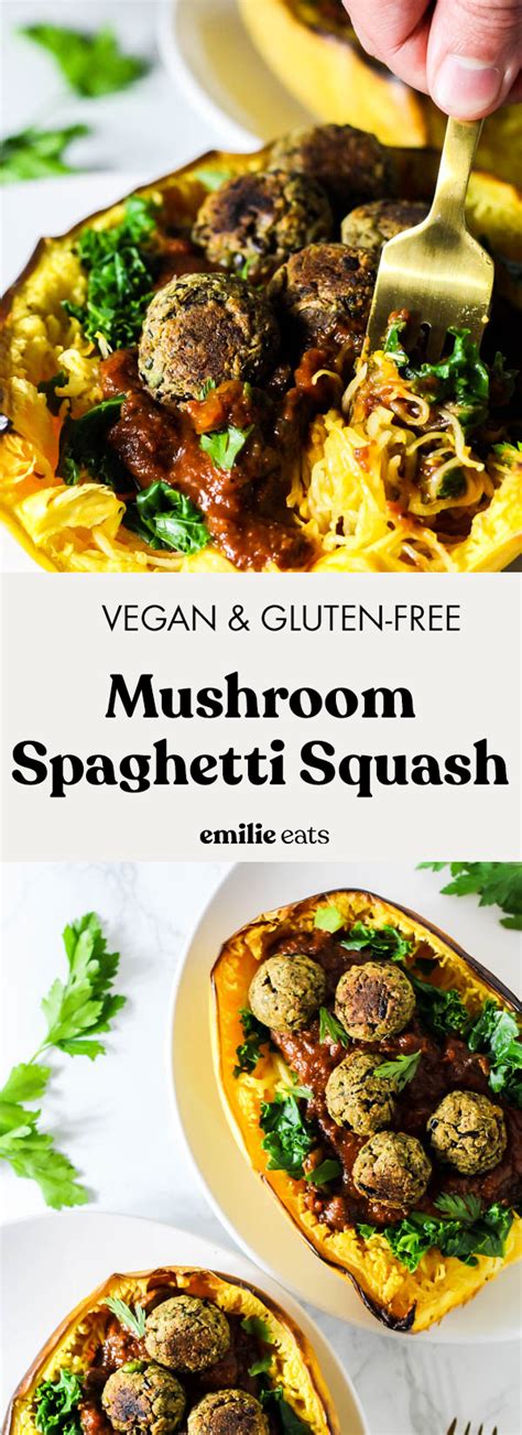 This Mushroom Spaghetti Squash Recipe Is A Delicious Wholesome Way To