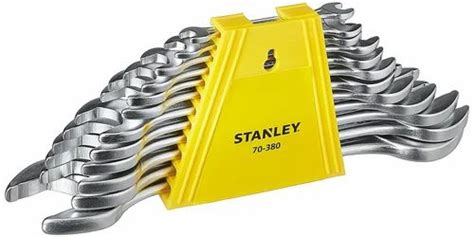 70 380e Stanley Open End Spanner Set Of 12pcs 6 32mm Chrome Vanadium At Rs 675piece In Chennai