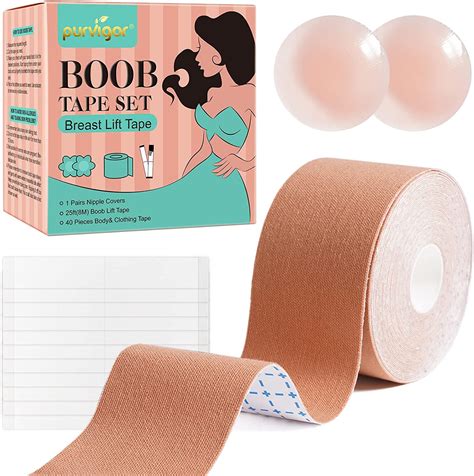 Boob Tape Kit Breast Lift Tape Waterproof Breathable Breast Tape