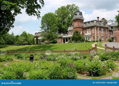Gorgeous Architecture And Landscaped Grounds Oneida Community Mansion