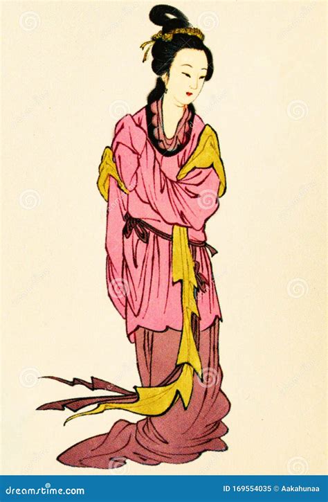 Chinese Ancient Figure Painting Stock Image Image Of Portrait