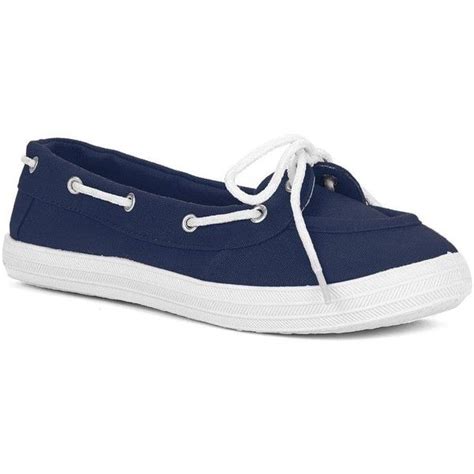 Twisted Womens Champion Casual Canvas Boat Shoe 17 Liked On Polyvore Featuring Shoes